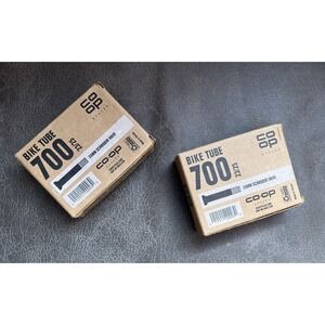 X5 Co Op‎ Bike Inner Tube 700 23/25 35mm Scrhrader Schrader Valve Lot Of  2 NEW